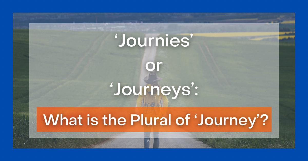 plural of journey define
