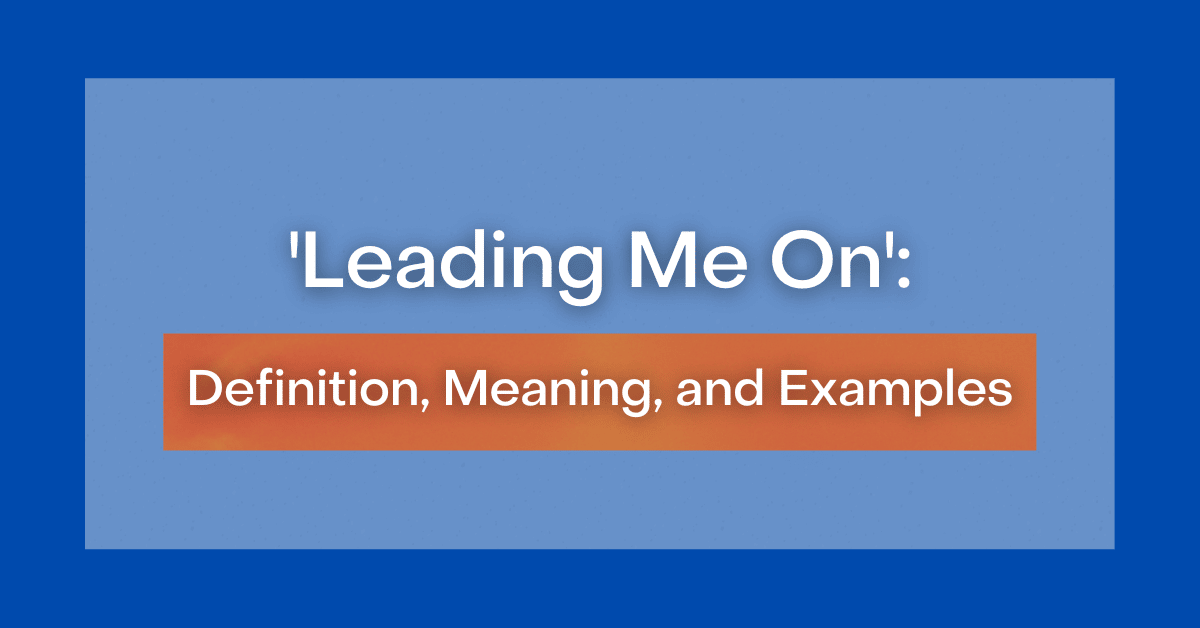 What Does Leading Role Mean