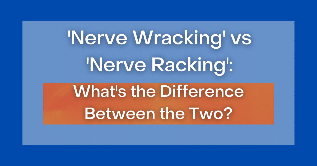 how-to-say-nerve-racking-youtube